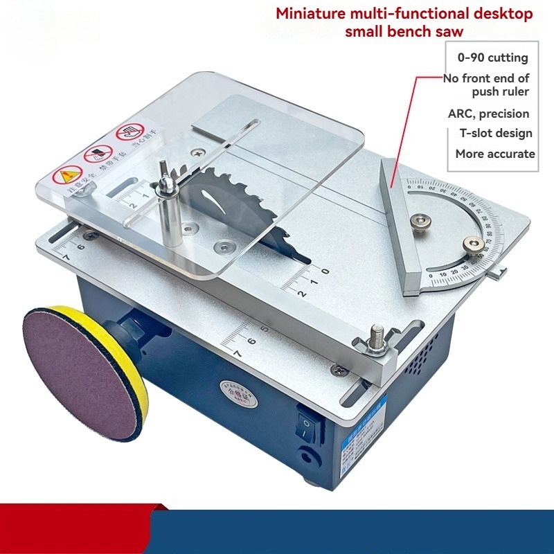 Mini 120W Bench Saw Adjustable - Mini Table Saw For Woodworking 评论和价格