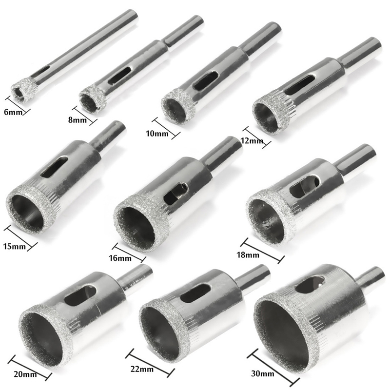 10/15pcs Set Tile drill bit Se - Reciprocating Saw Attachment Drill 评论和价格