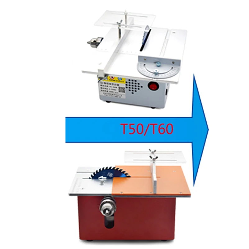 T50/T60 Mini DIY Small Cutting - Mini Table Saw For Woodworking 评论和价格