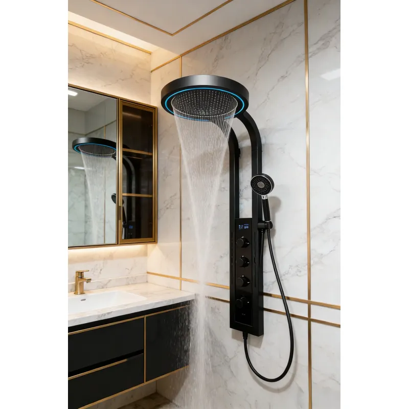 Homedec Shower Panel Waterfall - Plumbing 评论和价格