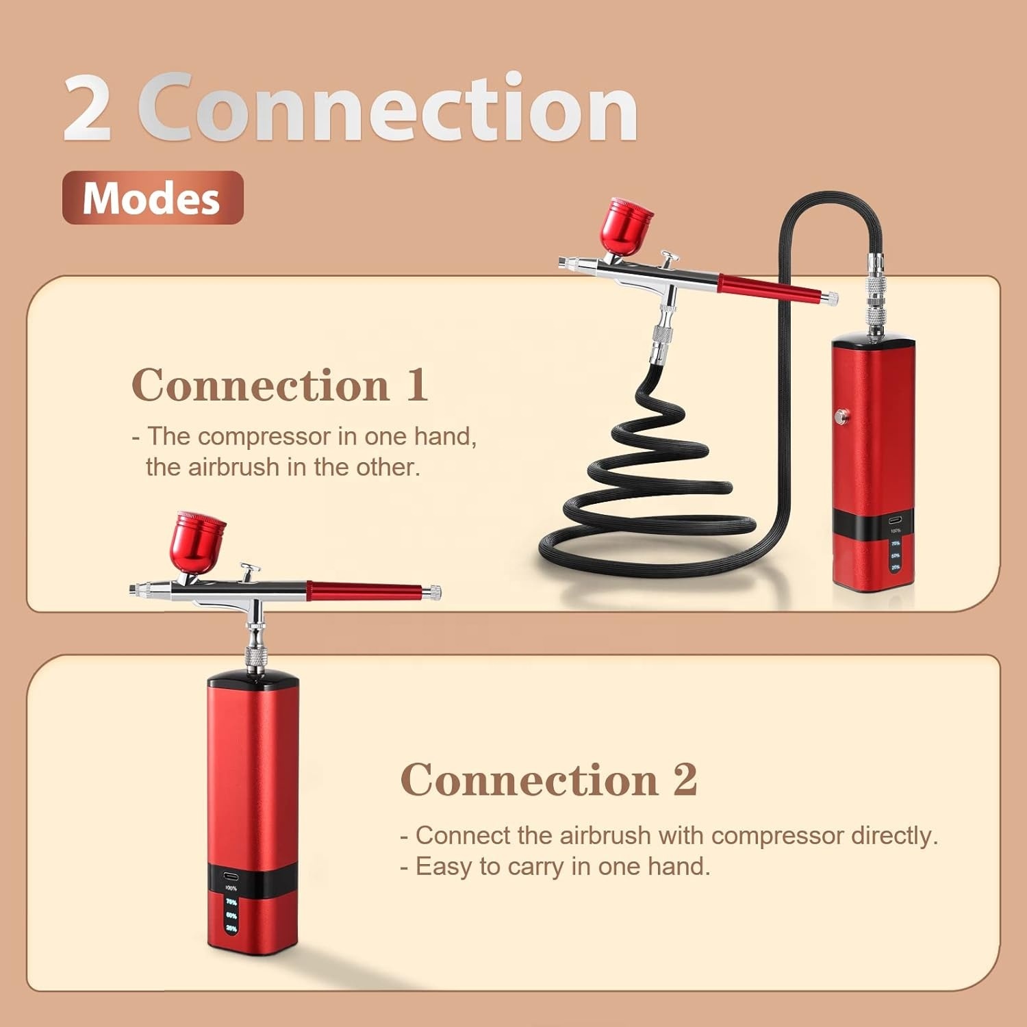 Airbrush Kit with Compressor,  - Airbrush Kit With Mini Compressor 评论和价格