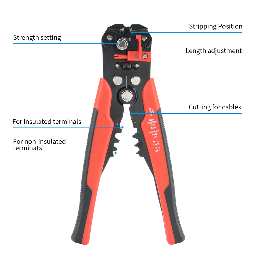 Wire Stripper Multifunctional  - Automatic Wire Stripper Cutter 评论和价格