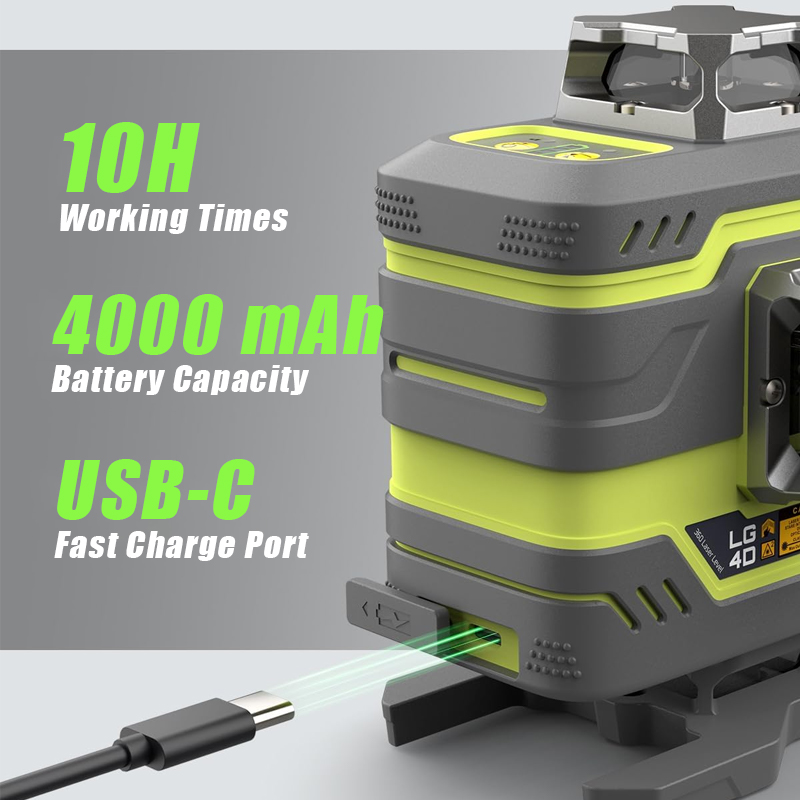 16 Line Laser Level 360 Self L - Laser Level 16 Lines 4D Green 评论和价格