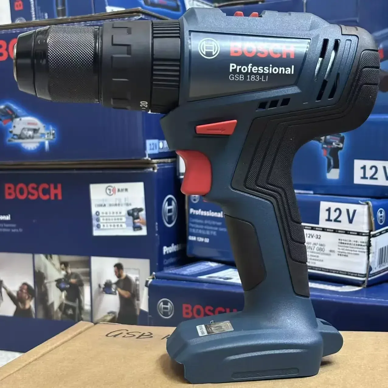 Bosch GSB 183-LI 18V Brushless - Brushless Cordless Electric Drill 18V 评论和价格