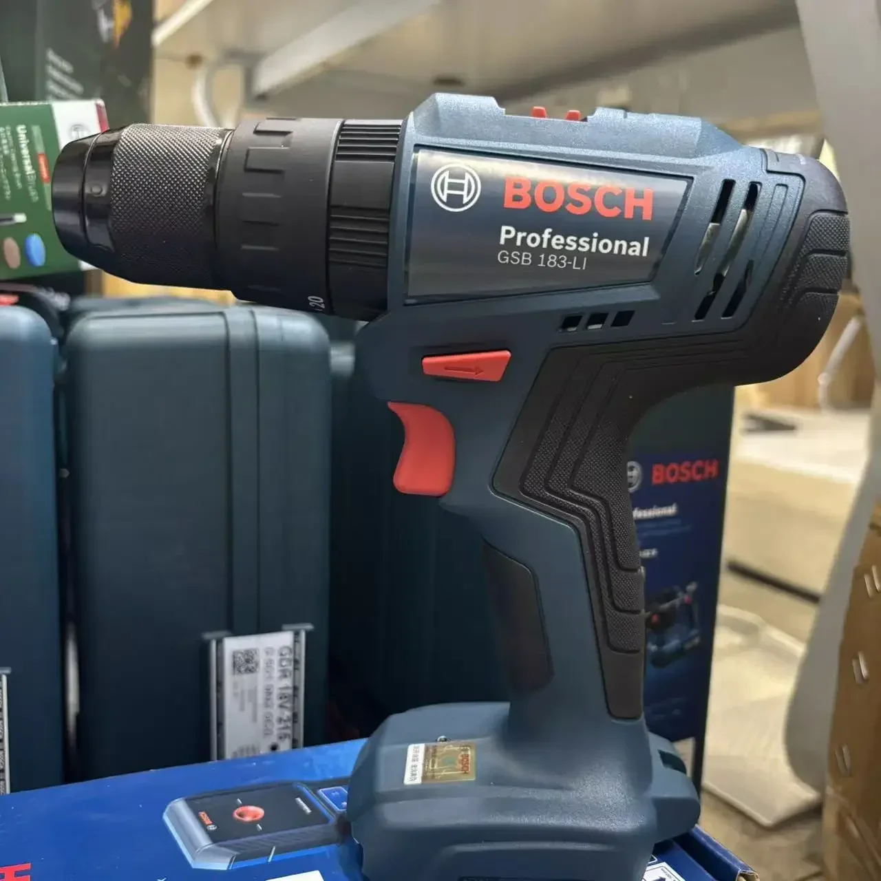 Bosch GSB 183-LI 18V Brushless - Brushless Cordless Electric Drill 18V 评论和价格