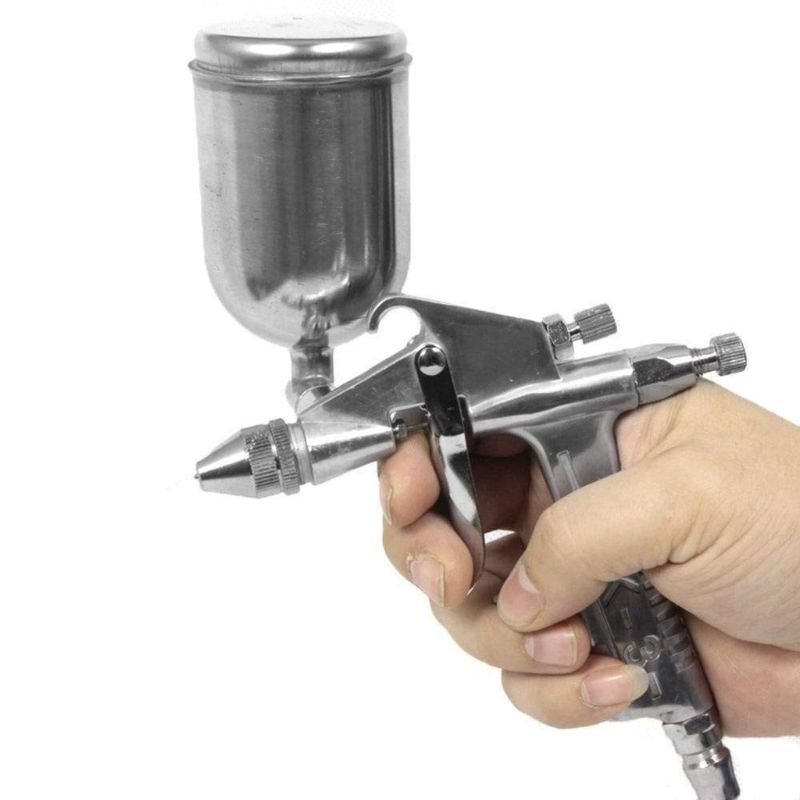 125ml Mini Spray Gun 0.5mm Noz - Airbrush Kit With Mini Compressor 评论和价格