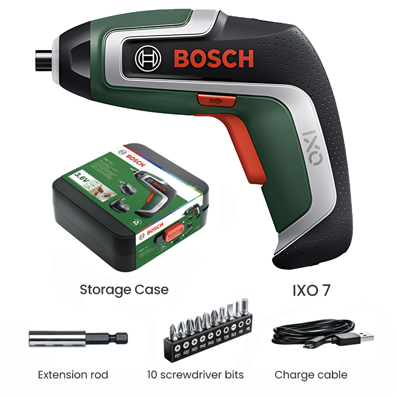 Bosch IXO 7 Cordless Screwdriv - Electric Screwdriver Rechargeable Usb 评论和价格